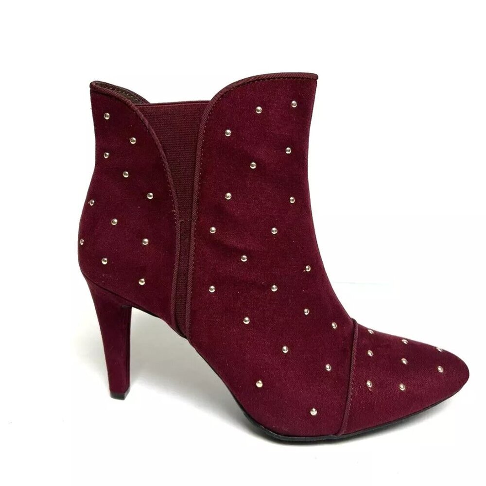 Rialto Womens Chanted Studded Bootie Size 10 M